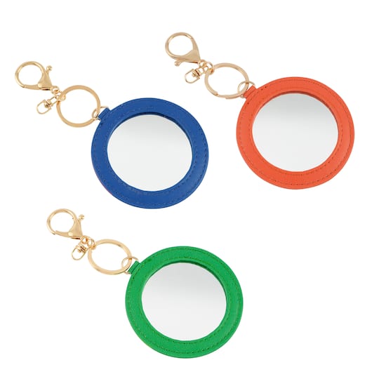 Assorted Spring Mirror Key Chain by Celebrate It&#x2122;, 1pc.